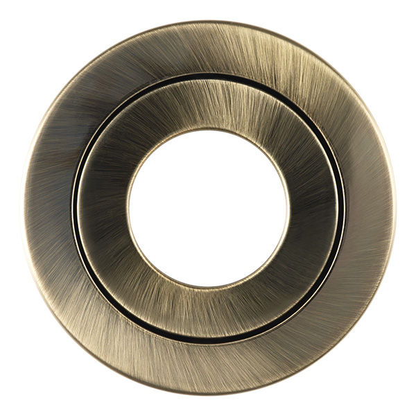 Antique Brass Bezel for the Firestay LED Duo Centre Tilt Downlight